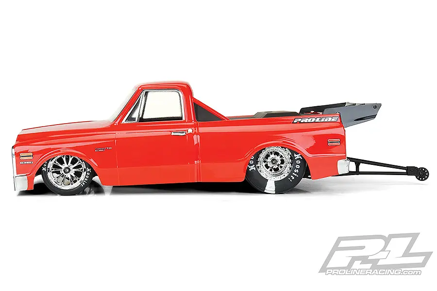 Proline 1972 Chevy C-10 Clear Drag Body for 2wd Drag Truck – view 4