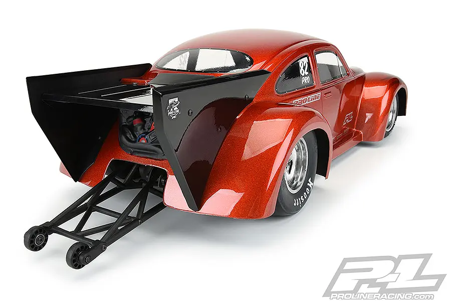 Proline Volkswagen Drag Bug 1/10 Clear Body for Drag – view 3