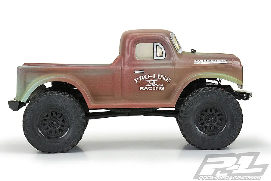 Proline 1946 Dodge Power Wagon Clear Body for Scx24 Jlu – view 3