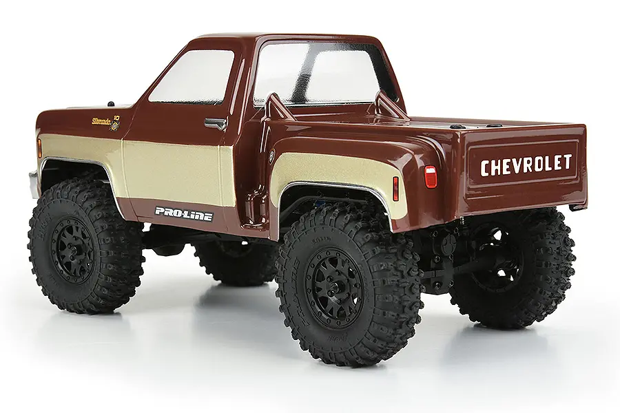 Proline 1978 Chevy K-10 Clear Body for Scx24 – view 5