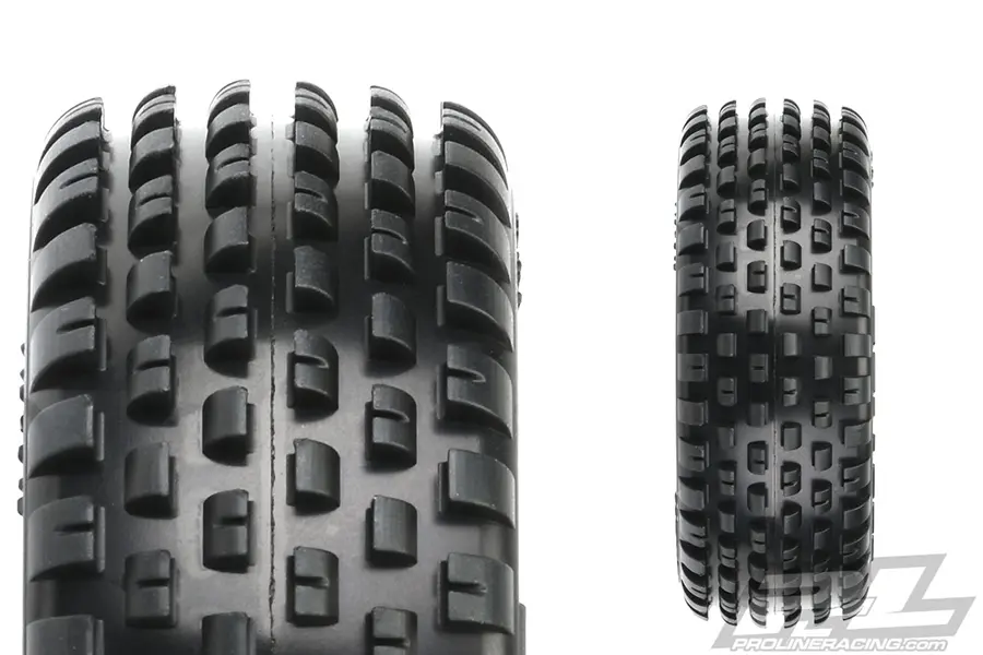 Proline 'Wedge Lp' 2.2" 4wd Z4 (Soft Carpet) Front Tyres – view 3