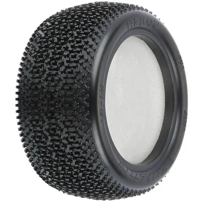 Proline 'Hexon' 2.2" Z4 Astro/ Carpet Buggy Rear Tyres – view 2