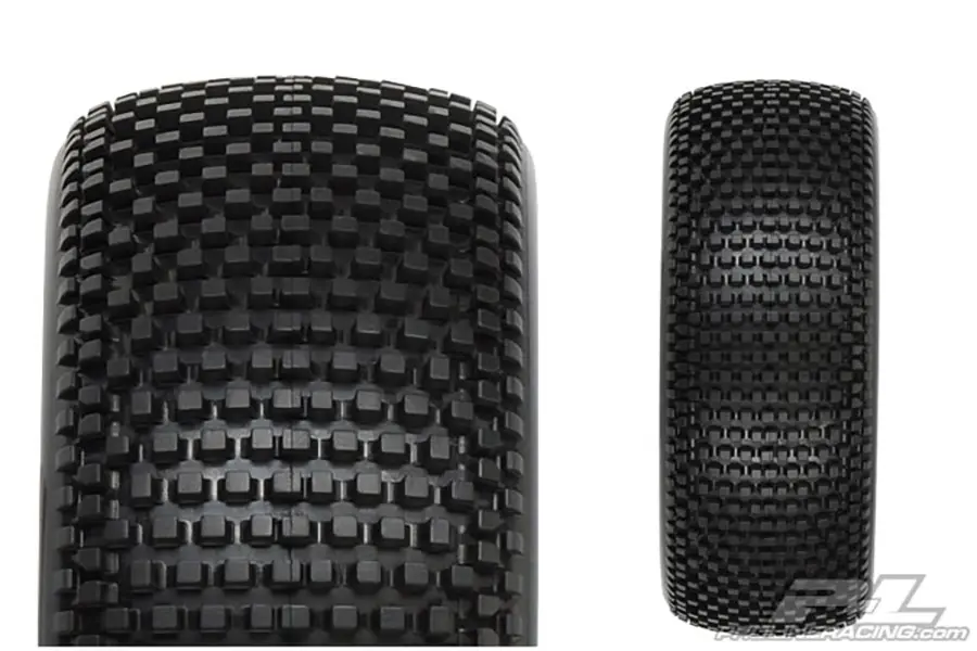 Proline 'Blockade' S4 S/Soft 1/8 Buggy Tyres W/Closed Cell – view 3