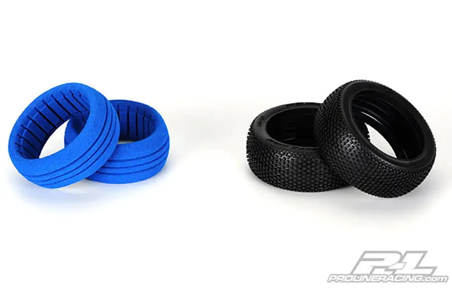 Proline 'Blockade' S4 S/Soft 1/8 Buggy Tyres W/Closed Cell – view 4