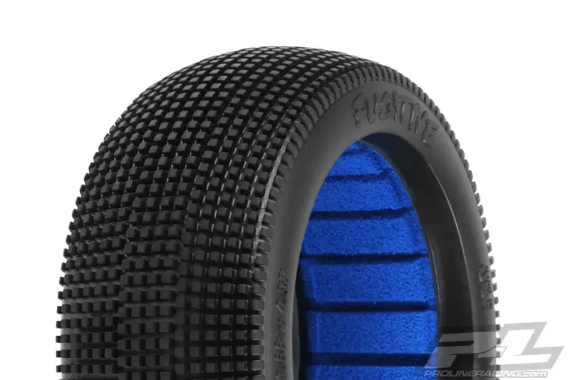 Proline 'Fugitive' S2 Medium 1/8 Buggy Tyres W/Closed Cell – view 2