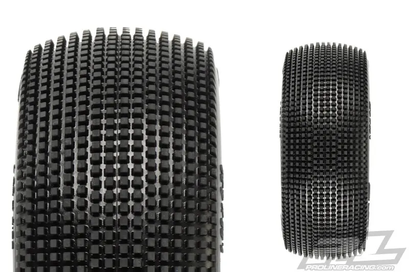 Proline 'Fugitive' S2 Medium 1/8 Buggy Tyres W/Closed Cell – view 3