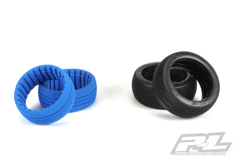 Proline 'Fugitive' S2 Medium 1/8 Buggy Tyres W/Closed Cell – view 4