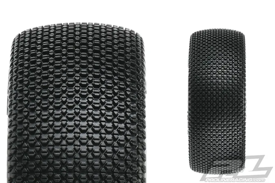 Proline 'Slide Lock' Mc Soft 1/8 Buggy Tyres W/Closed Cell – view 3