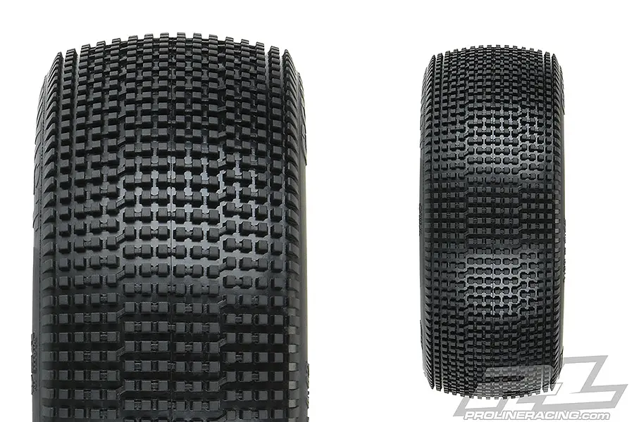 Proline 'Convict' M4 S/Soft 1/8 Buggy Tyres W/Closed Cell – view 3