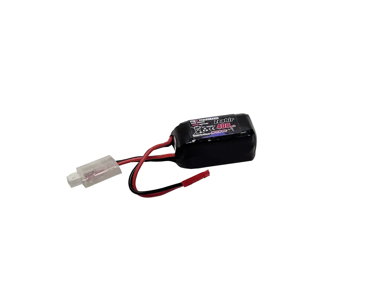 Pink Performance Zephir Lipo 3s 11.1v-400-35c (Jst) 40x21x23mm 35g – view 4