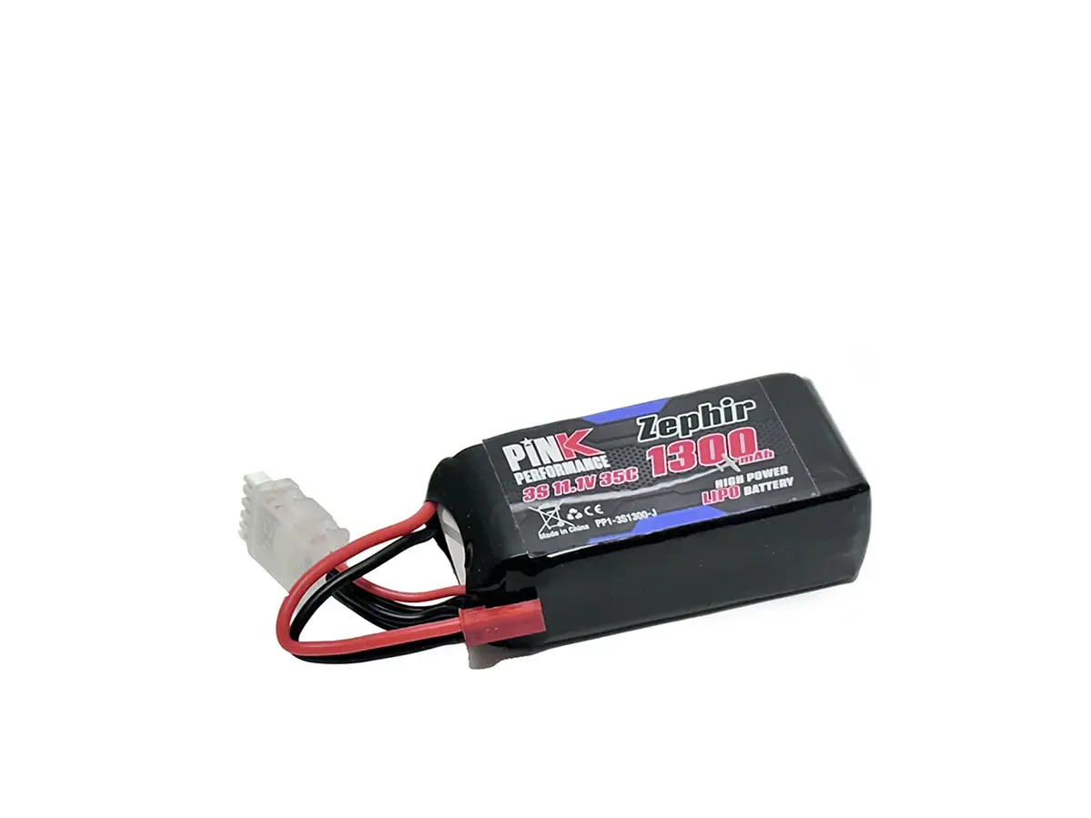 Pink Performance Zephir Lipo 3s 11.1v-1300-35c (Jst) 72x34x24mm 106g – view 4