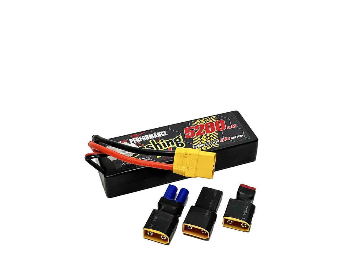 Pink Bashing LiPo 2S 7.4V-5200-50C (Multi) 139x47x25mm 310g – view 3