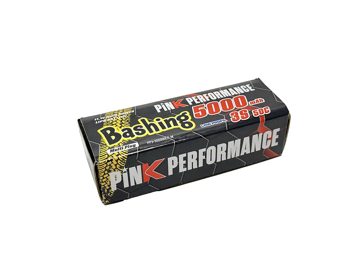 Pink Bashing LiPo 3S 11.1V-5000-50C (Multi) LP 139x47x28mm 380g – view 2