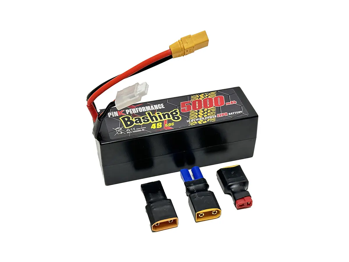 Pink Bashing LiPo 4S 14.8V-5000-50C (Multi) 139x47x49mm 590g – view 4