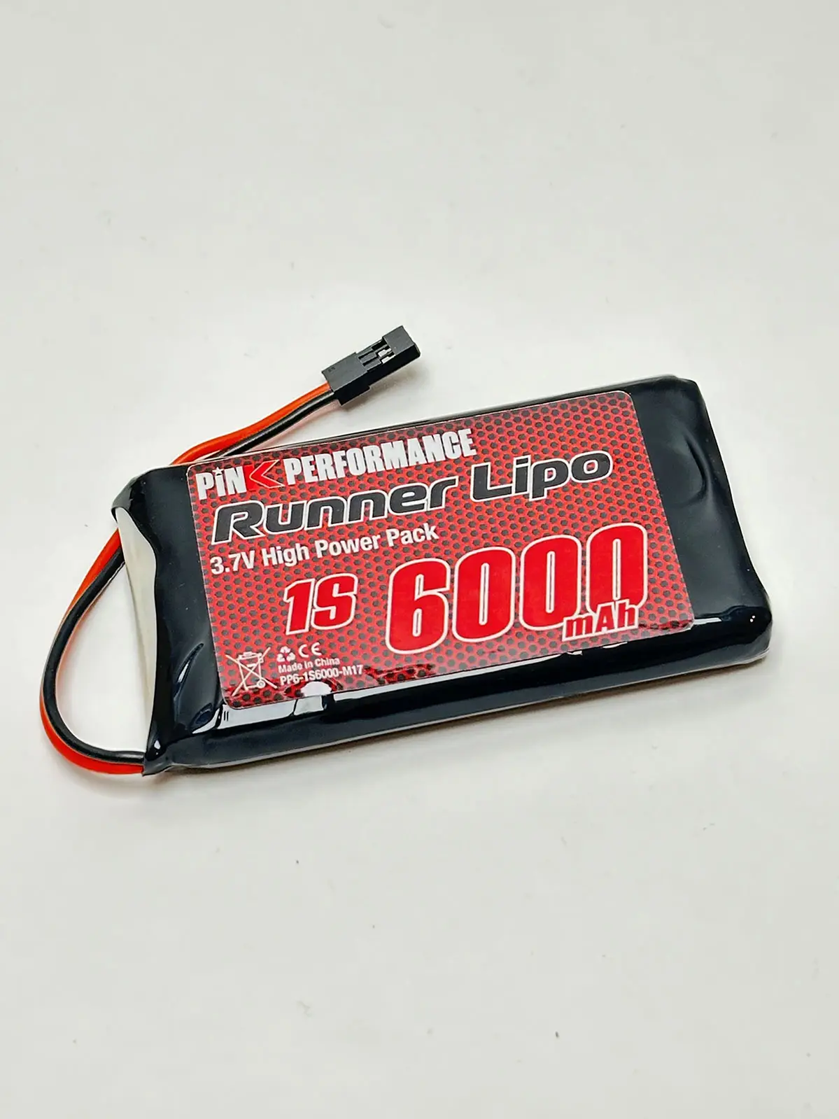 Pink Runner Tx LiPo 1S 3.7V-6000 (85x50x12mm) – view 2