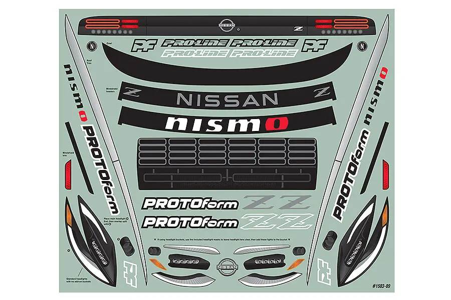 Proline 2023 Nissan Z Clear Body Arrma Vendetta/Infraction – view 2