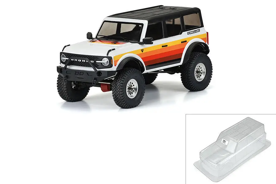 Proline 2021 Ford Bronco Clear Body Set + Acc (313mm) – view 5