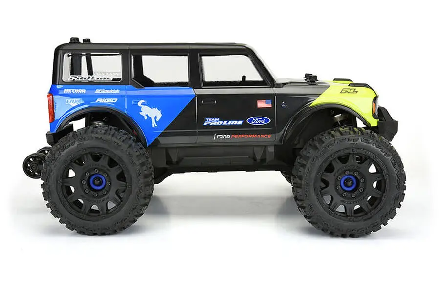 Proline 2021 Ford Bronco Clear Body for Maxx/E-Revo Ext. Post – view 3
