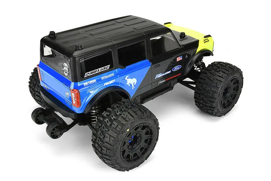 Proline 2021 Ford Bronco Clear Body for Maxx/E-Revo Ext. Post – view 4