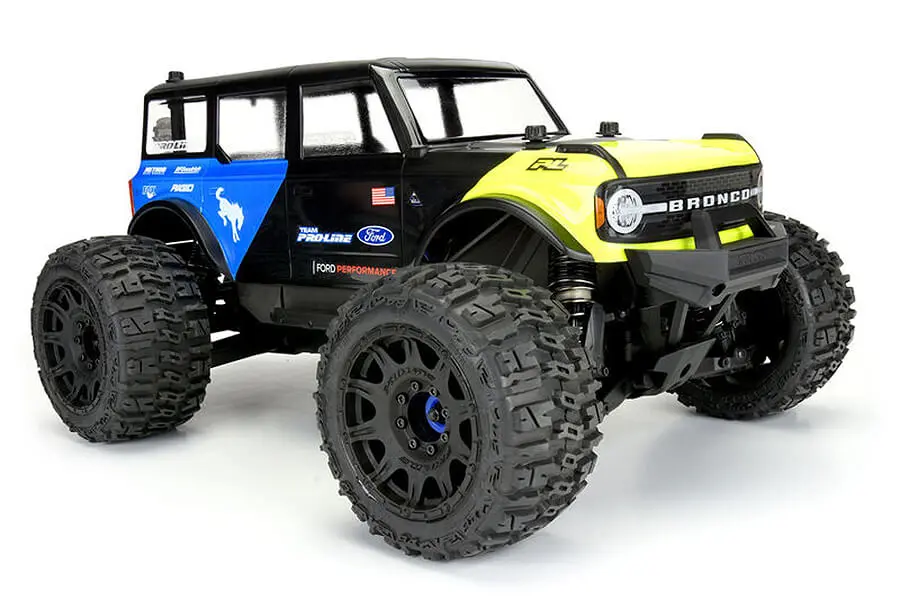 Proline 2021 Ford Bronco Clear Body for Maxx/E-Revo Ext. Post – view 6
