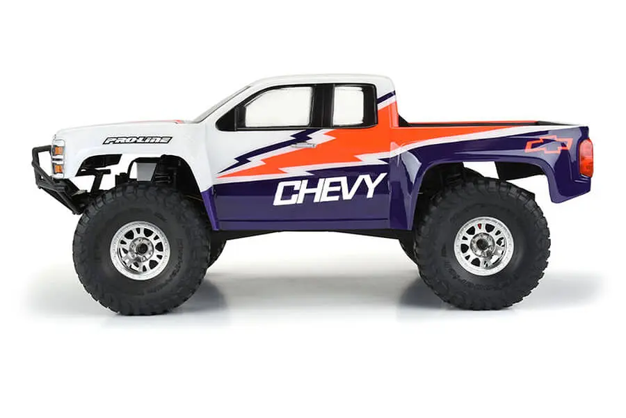 Proline 2015 Chevy Silverado Clear Body 313 Crawler – view 5