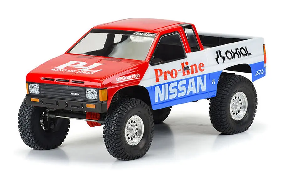 Proline 1/10 1987 Nissan Hardbody D21 Clear Body 12.3" (313mm) Wb Crawlers – view 2