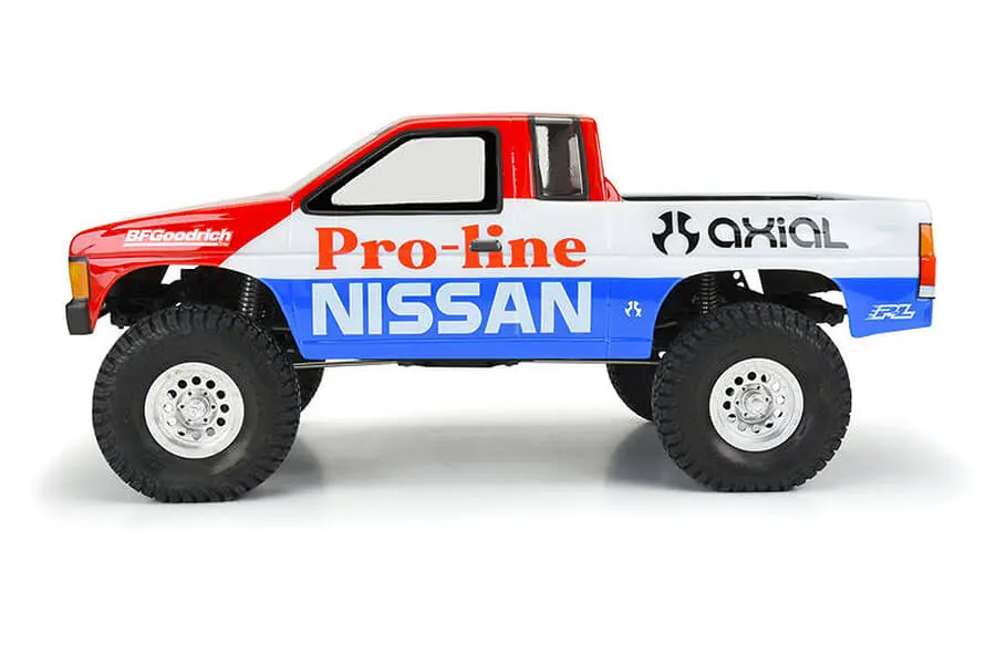 Proline 1/10 1987 Nissan Hardbody D21 Clear Body 12.3" (313mm) Wb Crawlers – view 3