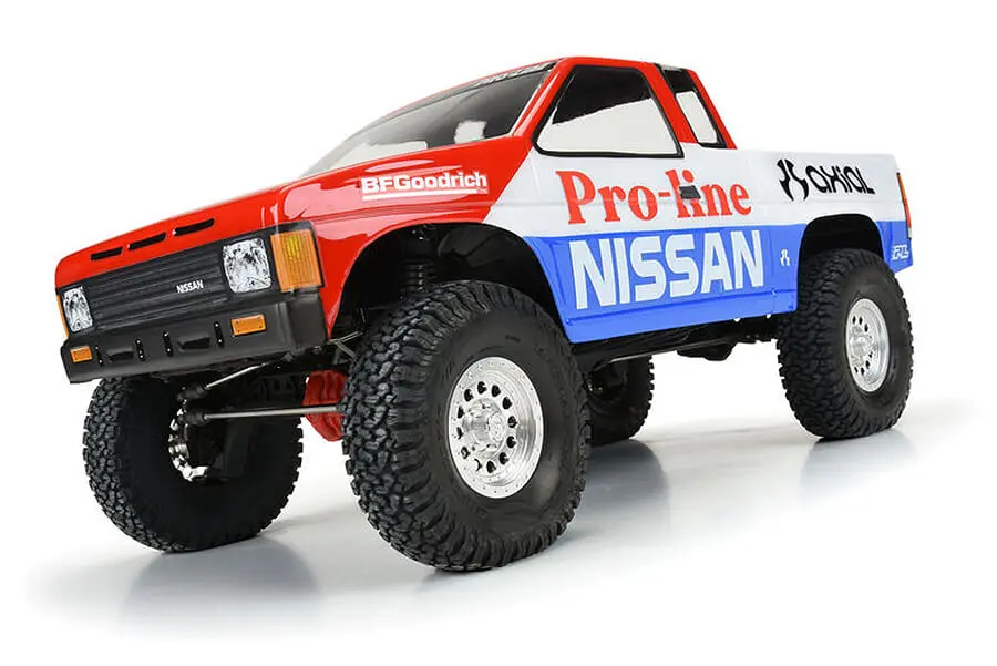 Proline 1/10 1987 Nissan Hardbody D21 Clear Body 12.3" (313mm) Wb Crawlers – view 5