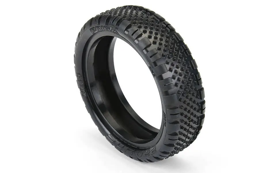 Proline 'Prism' 2.2" 2wd Cr3 (Med Carpet) Front Tyres – view 5