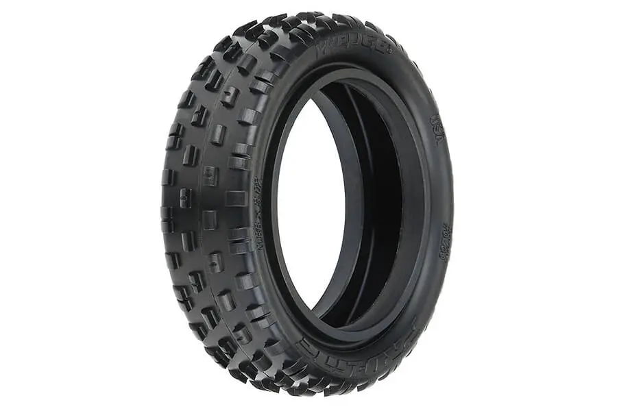 Proline 'Wedge Gen 3' 2.2" 2wd Cr3 (Med Carpet) Front Tyres – view 2