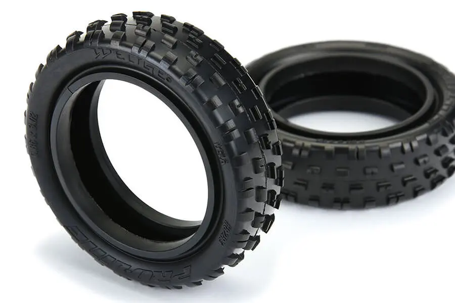 Proline 'Wedge Gen 3' 2.2" 2wd Cr3 (Med Carpet) Front Tyres – view 5