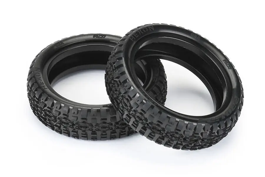 Proline 'Hexon' 2.2" 2wd Cr4 (Soft Carpet) Front Tyres – view 4