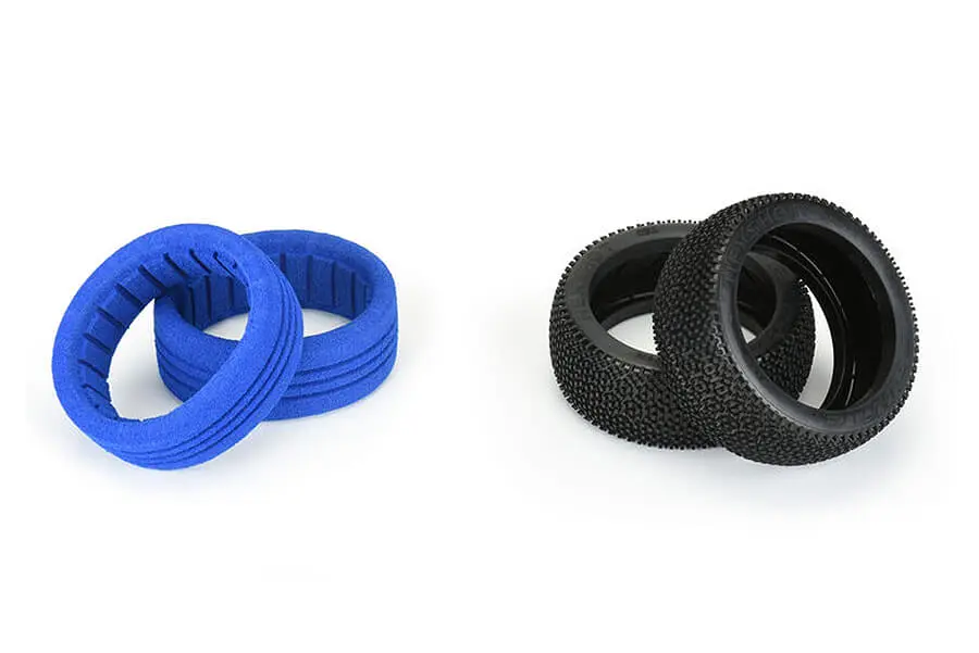 Proline 'Hex Shot' M3 Soft 1/8 Buggy Tyres W/Closed Cell – view 4