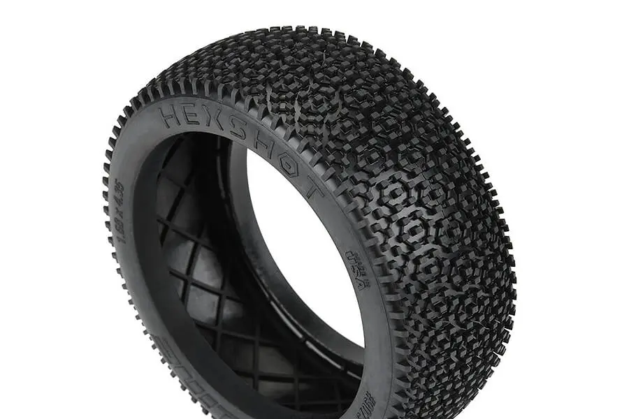 Proline 'Hex Shot' M3 Soft 1/8 Buggy Tyres W/Closed Cell – view 5
