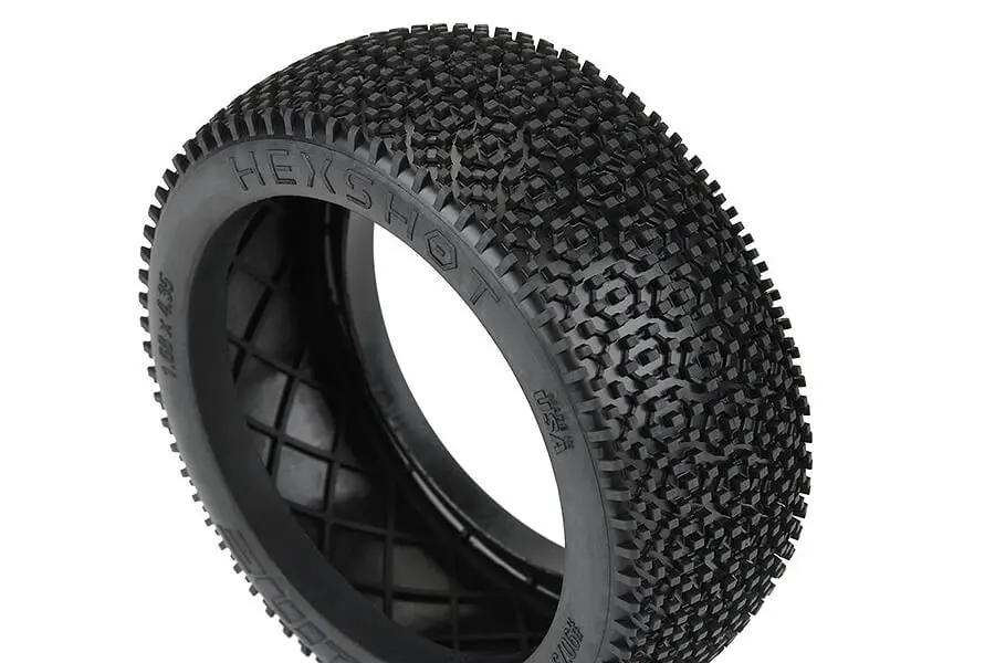 Proline 'Hex Shot' S4 Soft 1/8 Buggy Tyres W/Closed Cell – view 5