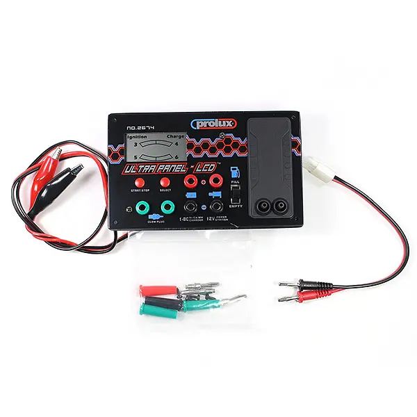 Prolux Ultra Panel LCD Multi Function W/5a 1-8 Nimh Peak Ch