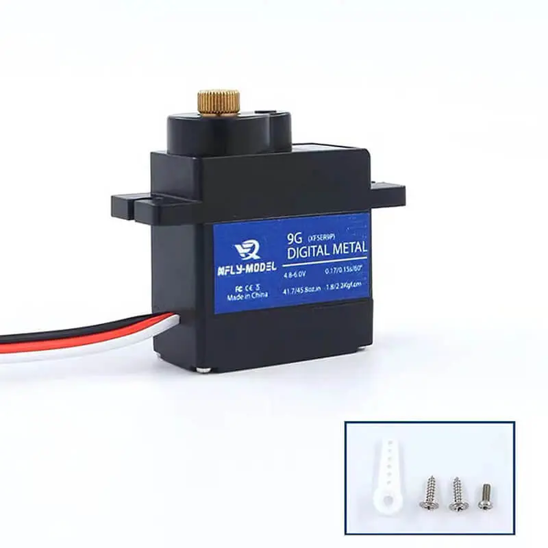 Xfly 9g Digital Mg Servo Positive With 200mm Lead