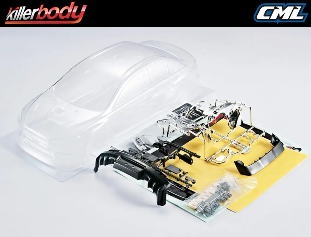 Killerbody Mitsubishi Lancer Evolution X Clear Body – view 2