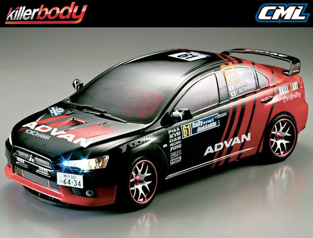 Killerbody Mitsubishi Lancer Evolution X Clear Body – view 3