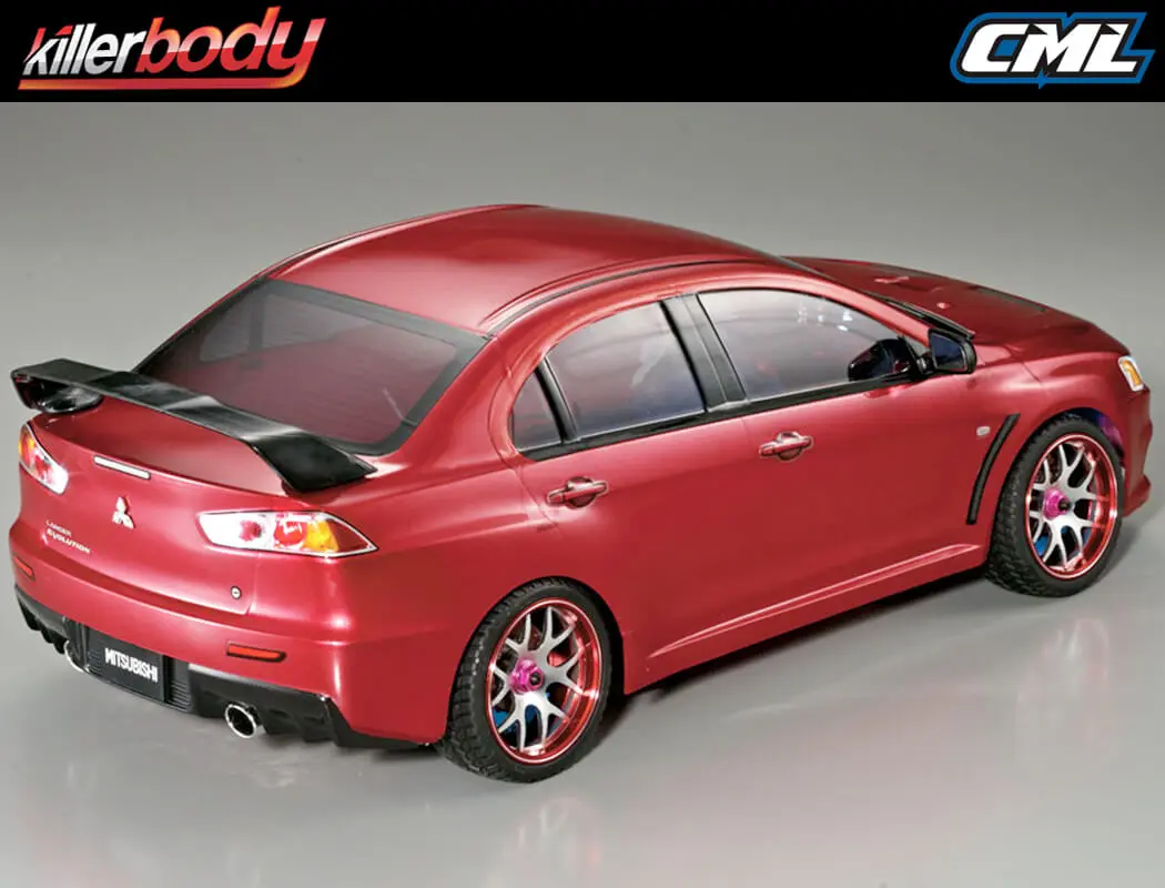 Killerbody Mitsubishi Lancer Evolution X Clear Body – view 4