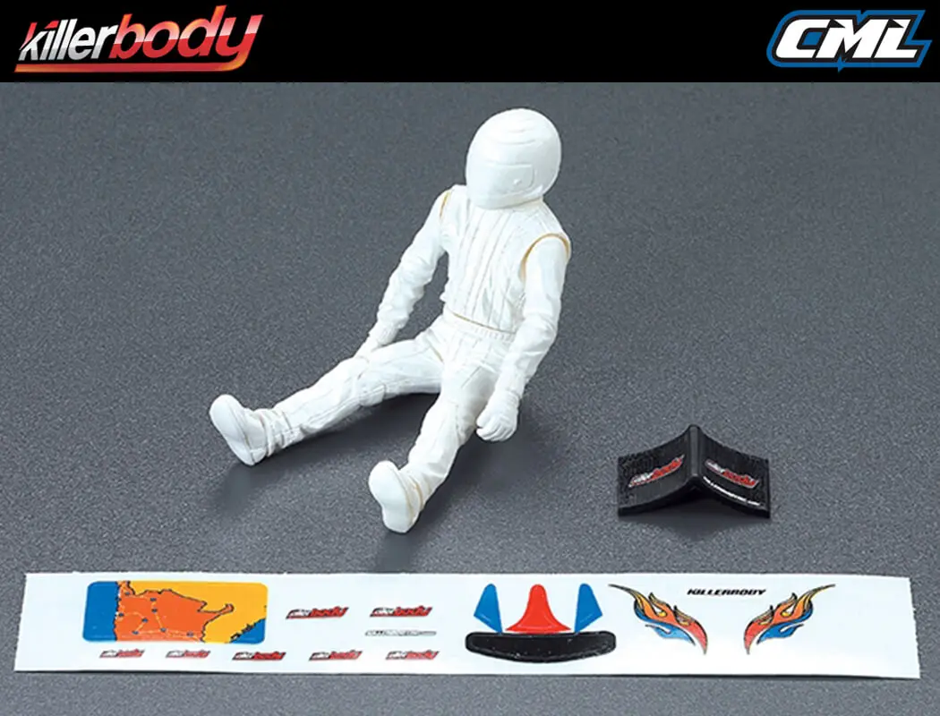 Killerbody Driver Figure W/Decal – view 2