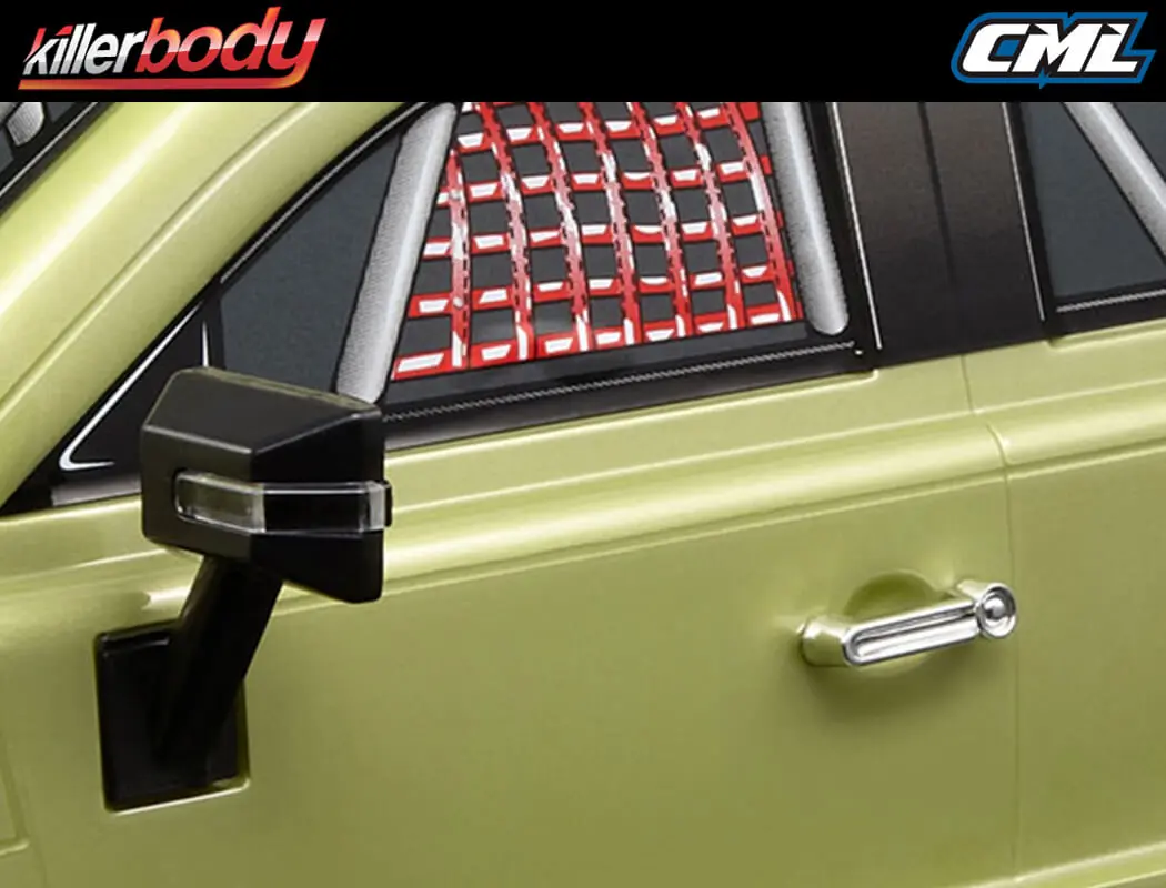 Killerbody Black Plastic Door Handle 1/10 Scale – view 4