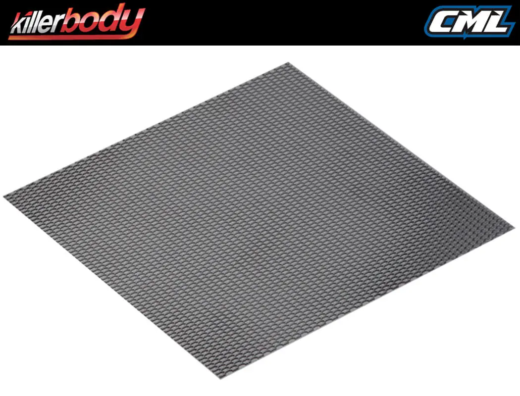 Killerbody S/Less Steel Modified Air Intake Wabe Mesh Black – view 2