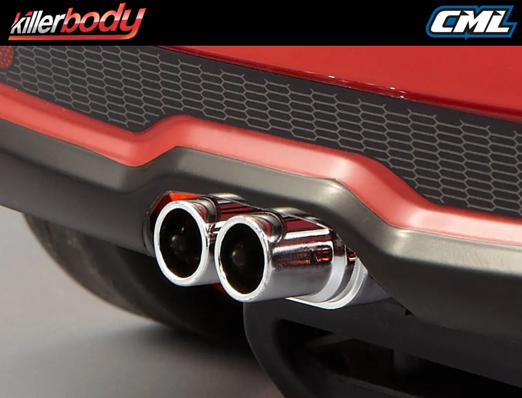 Killerbody Chrome Double Exhaust Pipe W/O Led – view 5