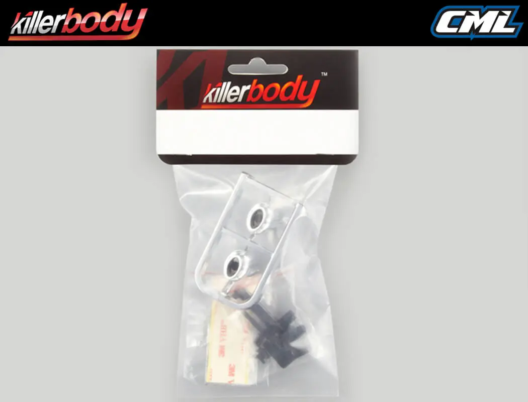 Killerbody Chrome Type a Oval Exhaust Pipe W/O Led – view 5