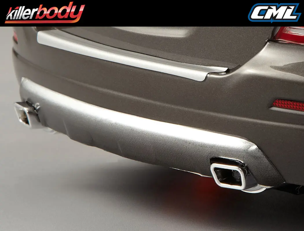 Killerbody Chrome Type B Square Exhaust Pipe W/O Led – view 4