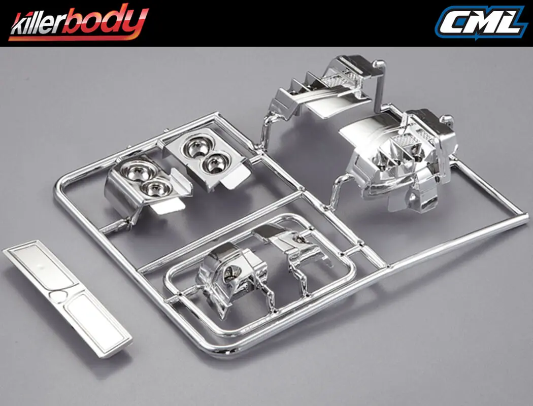 Killerbody Chromed Plastic Parts Set (Lancia Delta Hf Integrale) – view 2