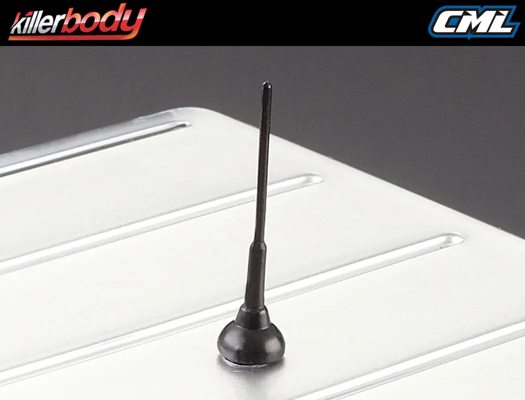 Killerbody 1/10 Tc Basic Plastic Parts (Black Finish) – view 2