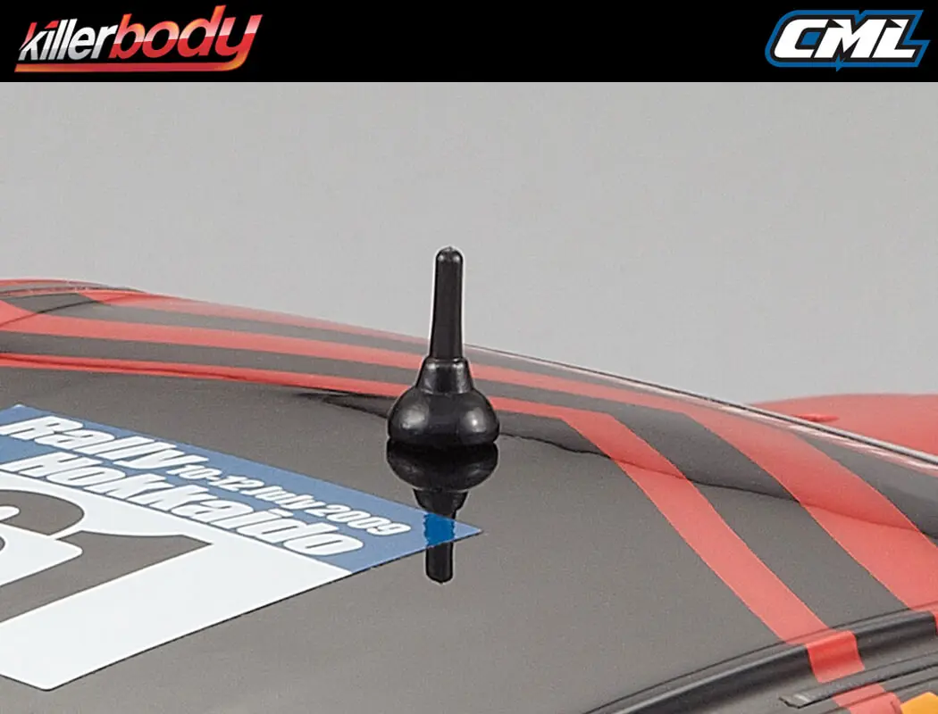 Killerbody 1/10 Tc Basic Plastic Parts (Black Finish) – view 5