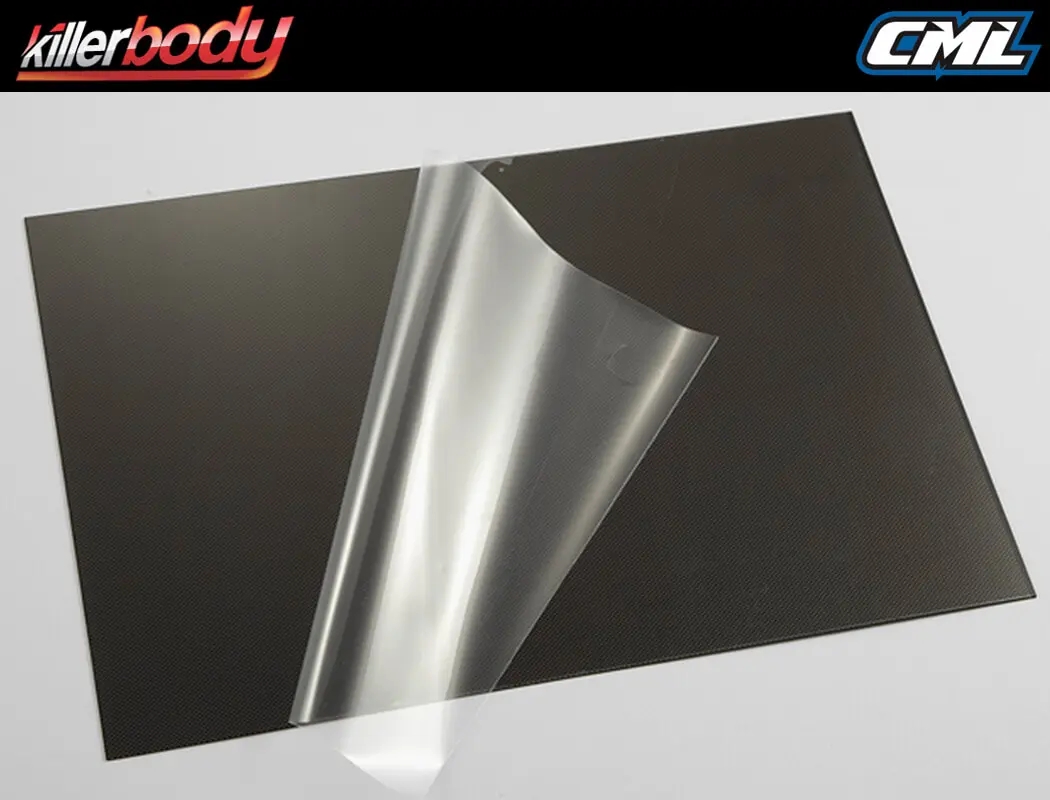 Killerbody Carbon Finish Lexan Sheet 203 X 305 X 1.0MM – view 2